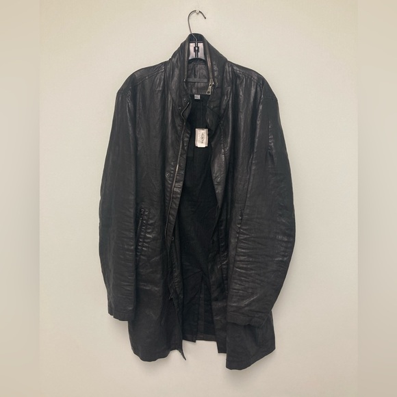 John Varvatos Collection Zip & Snap Jacket With Concealed Hood.Size EU 50 USA 40 - Picture 3 of 7